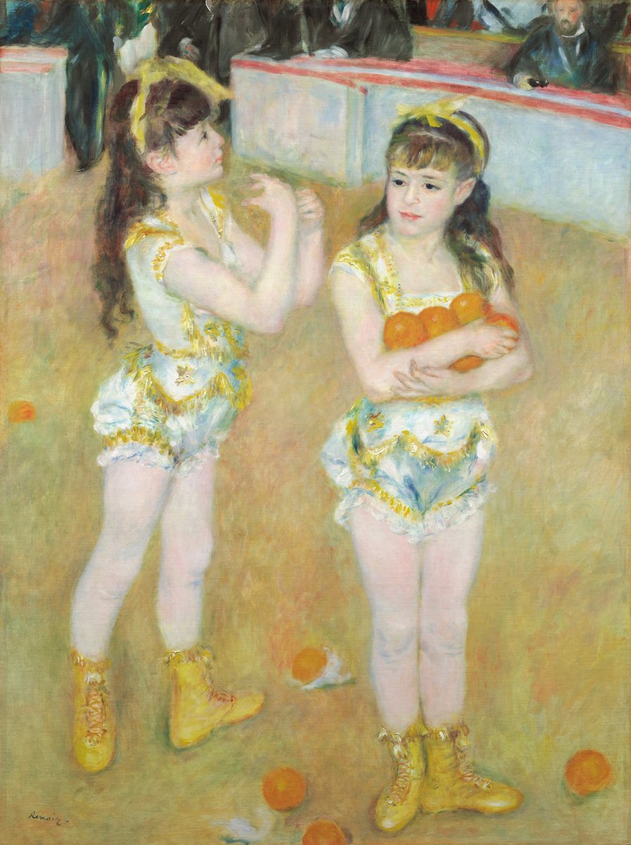 Pierre-Auguste Renoir, Acrobats at the Cirque Fernando (1879)