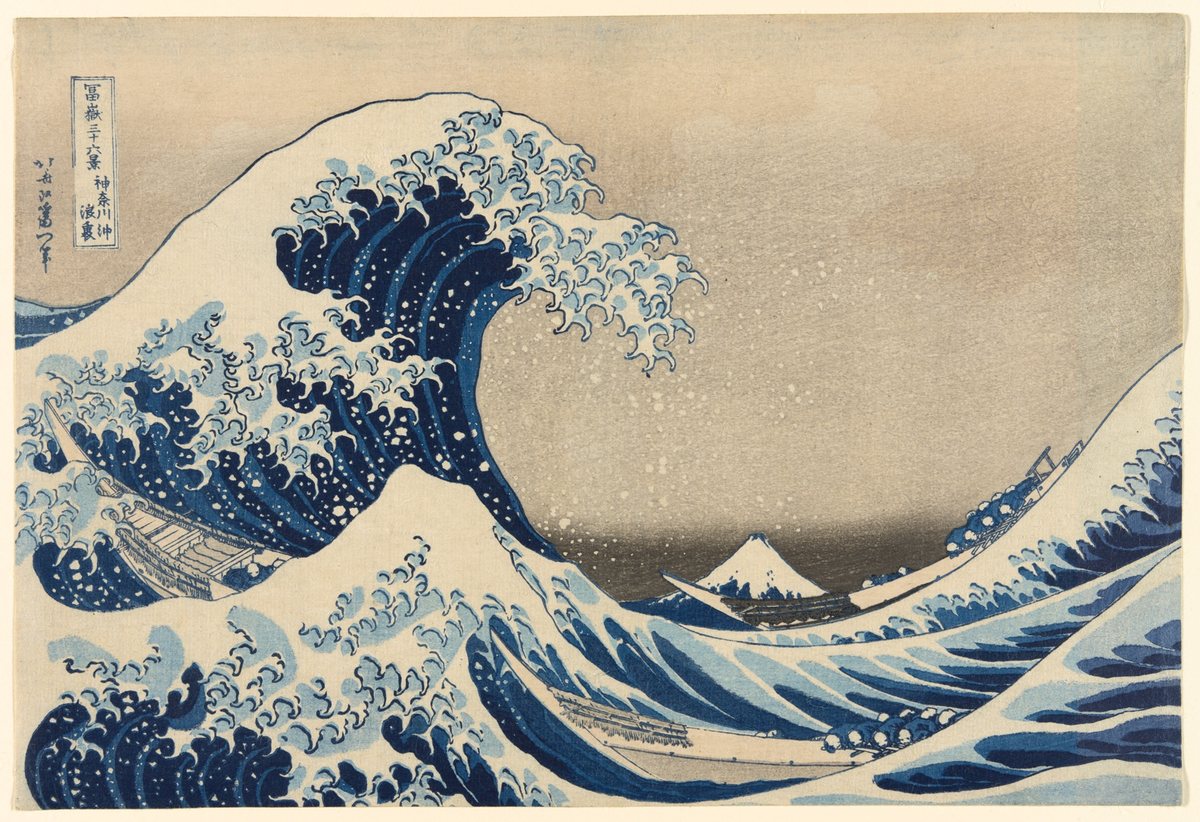 Katsushika Hokusai, The Great Wave off Kanagawa (c. 1830–33)